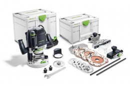 Festool 576221 240V OF2200EB-SET 1/2\" Router With T-loc Systainer SYS 3 M 337 Case Plus Accessory Set In T-LOC Case £1,444.00